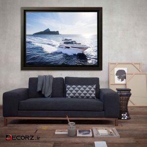تابلو طرح قایق دریایی کد ۳۳۸