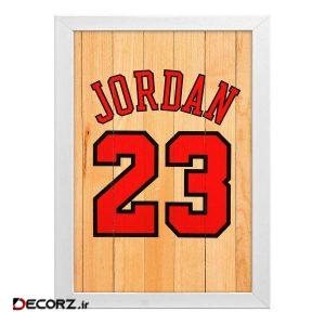 تابلو طرح مایکل جردن کد t23