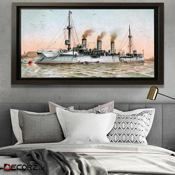 تابلو طرح کشتی کد 0045