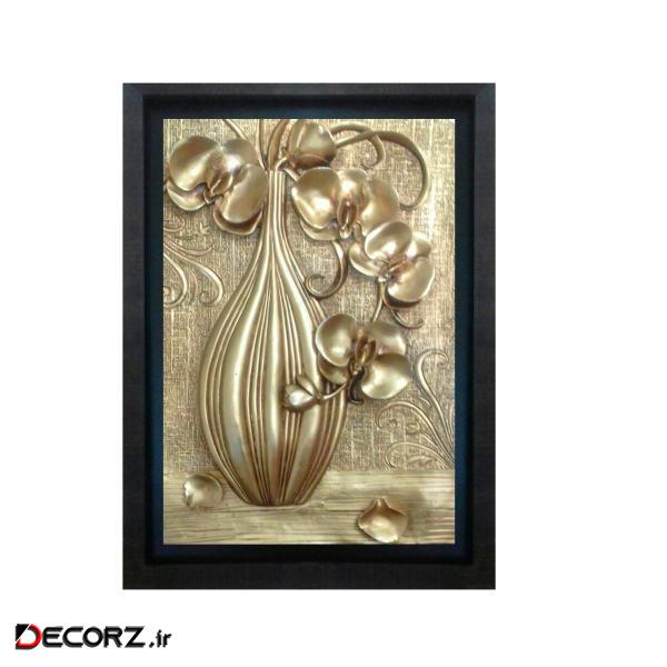 تابلو طرح گلدان کد 01