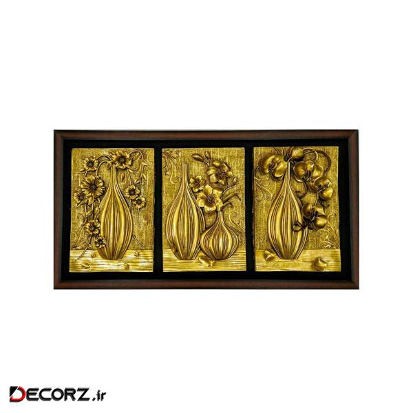 تابلو طرح گلدان کد 02