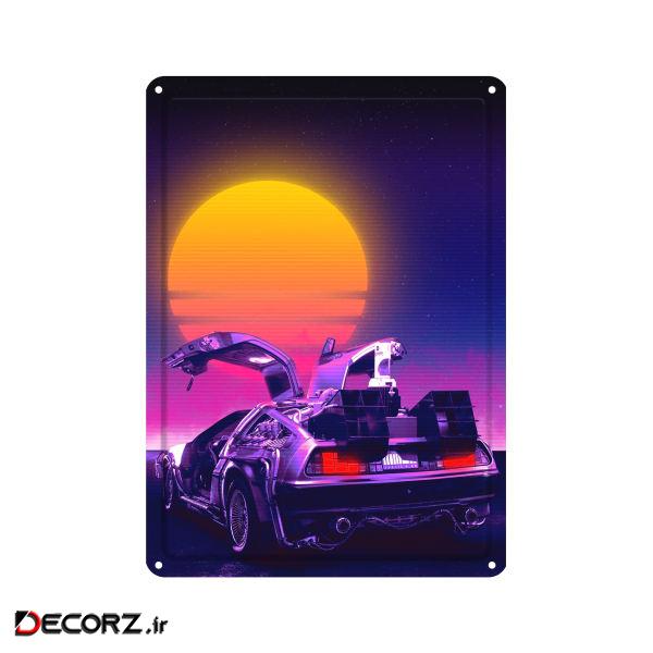 دیوارکوب مدل فیلم کد s 1613 back to the future