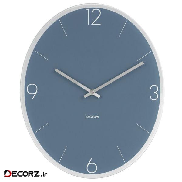 ساعت دیواری کارلسون مدل Elliptical Glass ساعت دیواری کارلسون مدل Elliptical Glass