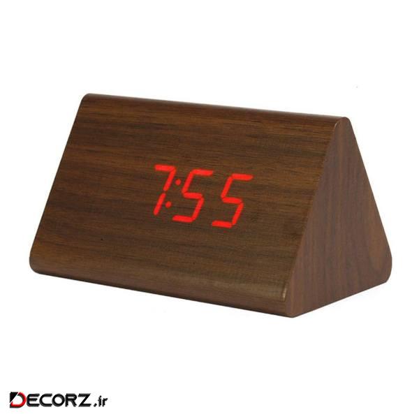 ساعت رومیزی کیمیت مدل Woody B1368Red ساعت رومیزی کیمیت مدل Woody B1368Red