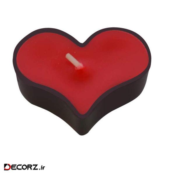 شمع طرح قلب کد 0109-98