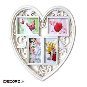 قاب عکس مدل قلبی