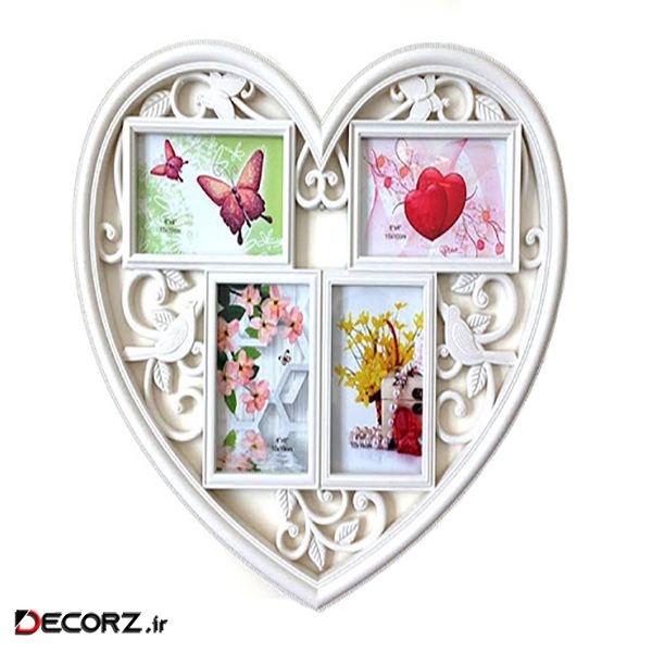 قاب عکس مدل قلبی