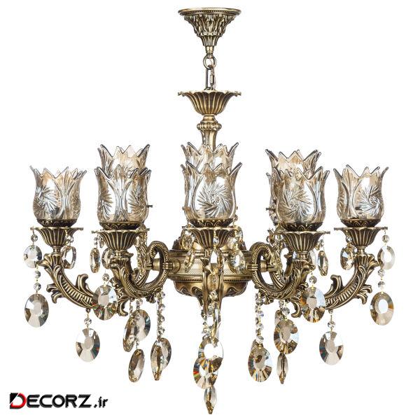 لوستر 12 شعله چشمه نور مدل M3410/4-8-A