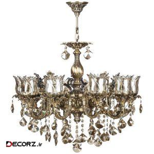 لوستر ۱۵ شعله چشمه نور مدل M3579-5-5-A