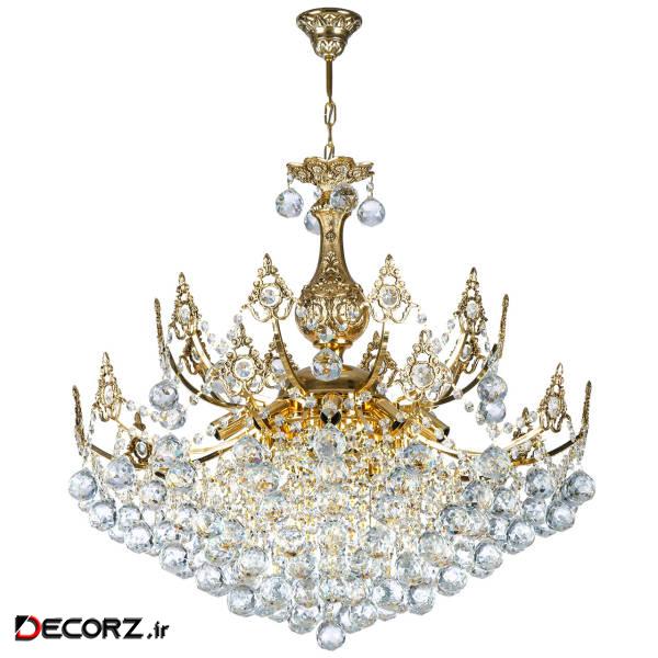 لوستر 15 شعله چشمه نور کد H6645/10 لوستر 15 شعله چشمه نور کد H6645/10