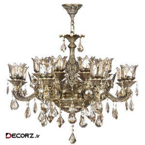 لوستر ۱۶ شعله چشمه نور مدل M3413/8-8-A