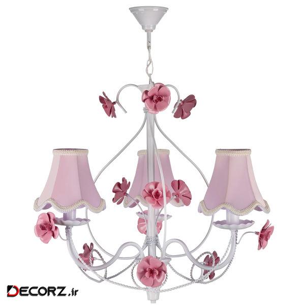 لوستر 3 شعله چشمه نور مدل A2212/3 لوستر 3 شعله چشمه نور مدل A2212/3