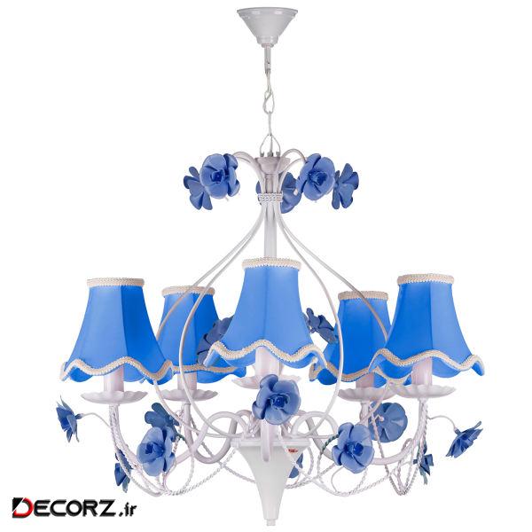لوستر 5 شعله چشمه نور مدل A2212/5 لوستر 5 شعله چشمه نور مدل A2212/5