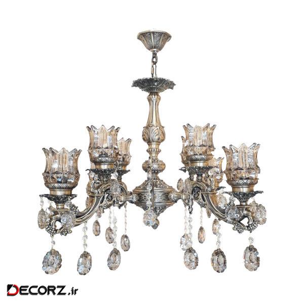 لوستر 8 شعله کد LA520/4 لوستر 8 شعله کد LA520/4