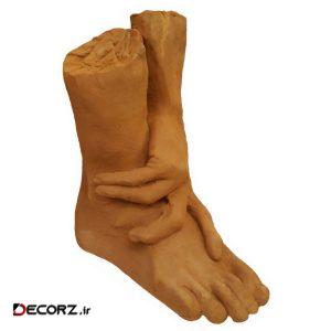 مجسمه لیلپار طرح تندیس دست و پا مدل DKH-1014K