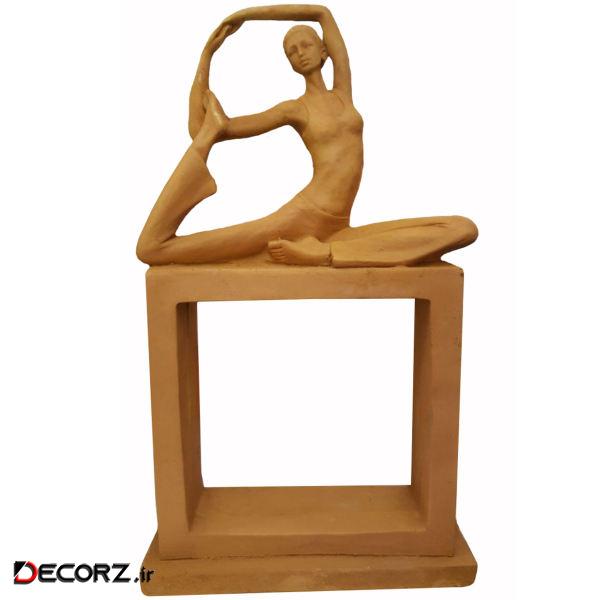 مجسمه لیلپار طرح یوگا کد DKH-708CK مجسمه لیلپار طرح یوگا کد DKH-708CK