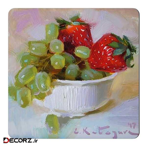      مگنت طرح انگور و توت فرنگی کد wmg2147