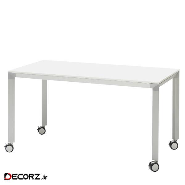 میز چرخ دار فرآذین مدل FED SP4 02 سفید