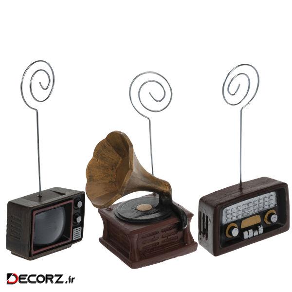 پایه نگهدارنده عکس مدل نوستالژی مجموعه 3 عددی