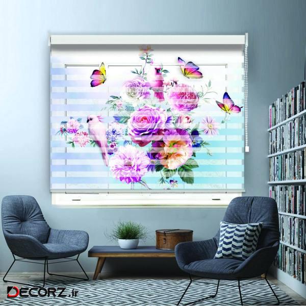   پرده زبرا مدل TD-24 سایز 80x150 سانتی متر