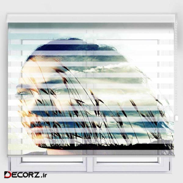   پرده زبرا مدل TD-25 سایز 150x150 سانتی متر