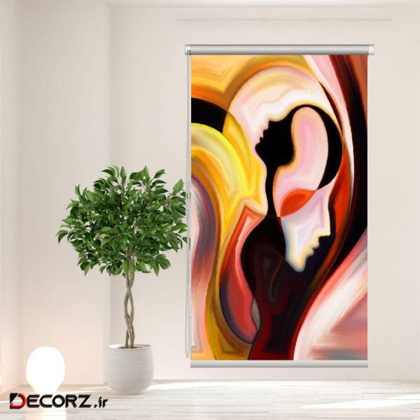 پرده شید مدل Pa.044 سایز 100x180 سانتی متر