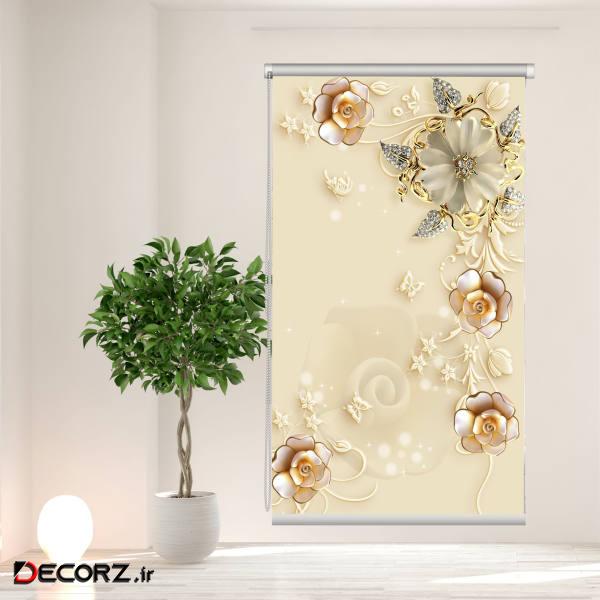 پرده شید کد 2118006 سایز 100x180 سانتیمتر 