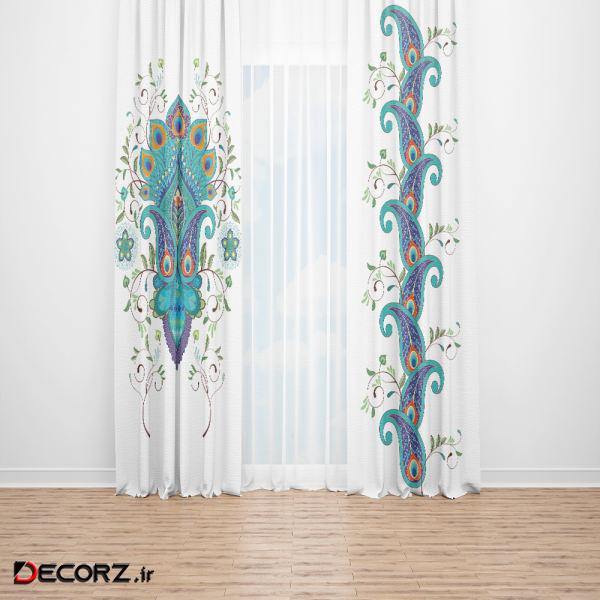 پرده  مدل s001 ابعاد 280x140 سانتی متر