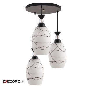 چراغ آویز دیلایت مدل SINAN کد AZ1300-3-DLT588