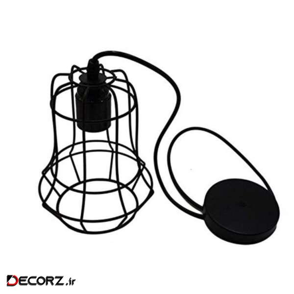 چراغ آویز روشنایی بزرگ زاده کد 359