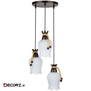 چراغ آویز چشمه نور مدل A1278/3H
