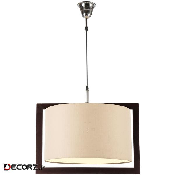 چراغ آویز چشمه نور کد A7035/1H-BR-CR چراغ آویز چشمه نور کد A7035/1H-BR-CR