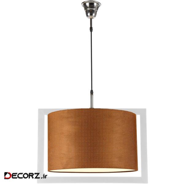 چراغ آویز چشمه نور کد A7035/1H-WT-BR چراغ آویز چشمه نور کد A7035/1H-WT-BR