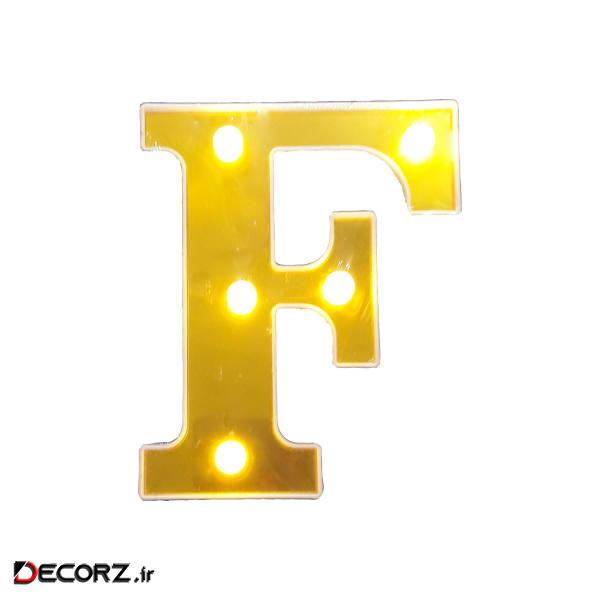چراغ خواب طرح حروف کد 3