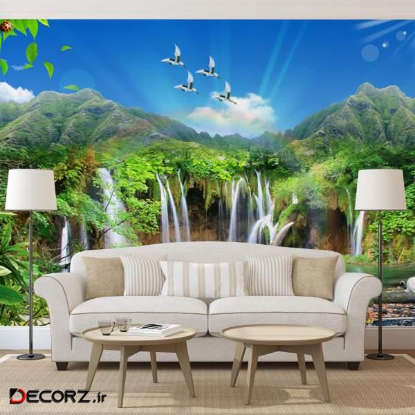  کاغذ دیواری سه بعدی بنی دکو مدل W61 