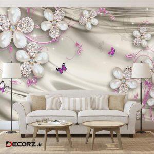 کاغذ دیواری سه بعدی بنی دکو مدل W62