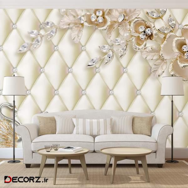  کاغذ دیواری سه بعدی بنی دکو مدل W63 