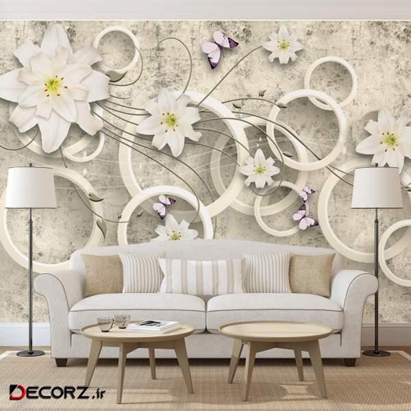  کاغذ دیواری سه بعدی بنی دکو مدل W87 