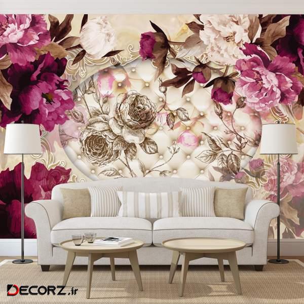  کاغذ دیواری سه بعدی بنی دکو مدل W89 