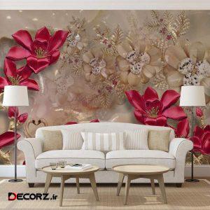 کاغذ دیواری سه بعدی بنی دکو مدل W90