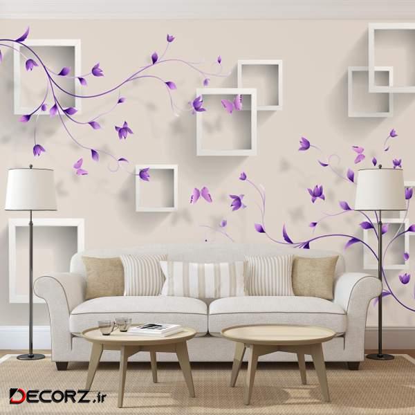  کاغذ دیواری سه بعدی بنی دکو مدل W91 