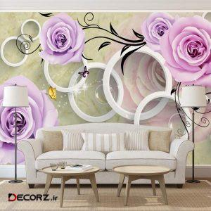 کاغذ دیواری سه بعدی بنی دکو مدل W99