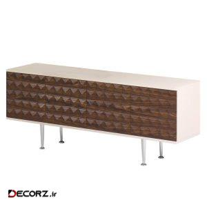 کمد اداری ایستا مدل ICR650 کرم ملچ