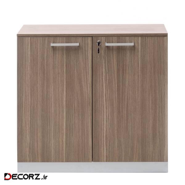 کمد اداری فرآذین مدل FAD-130 بلوطی روشن