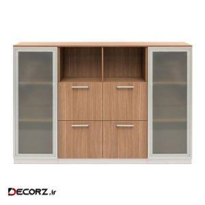 کمد اداری فرآذین مدل FED-SP7-01 بلوطی روشن