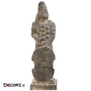 مجسمه تندیس و پیکره شهریار مدل تندیس بابک خرمدین کد M240-1