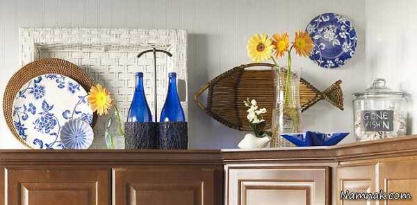 دکور بالای کابینت