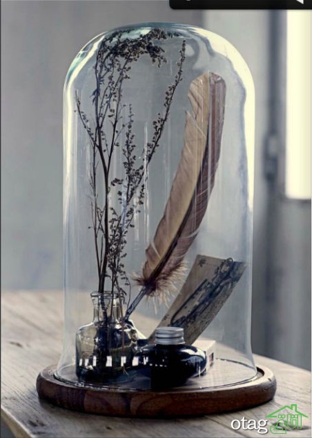 گلدان شیشه ای جدید و زیبا مخصوص تغییر دکوراسیون خانه