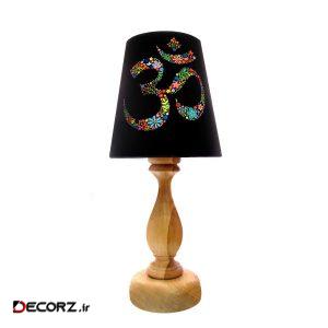 آباژور رومیزی برگ صدق طرح اوم کد AB04