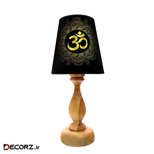 آباژور رومیزی برگ صدق طرح اوم کد AB17 آباژور رومیزی برگ صدق طرح اوم کد AB17